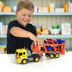Picture of MAXX ACTION REALISTIC 'LIGHTS & SOUNDS' 1-16 TRUCK LONG HAULER VEHICLE TRANSPORT TRUCK