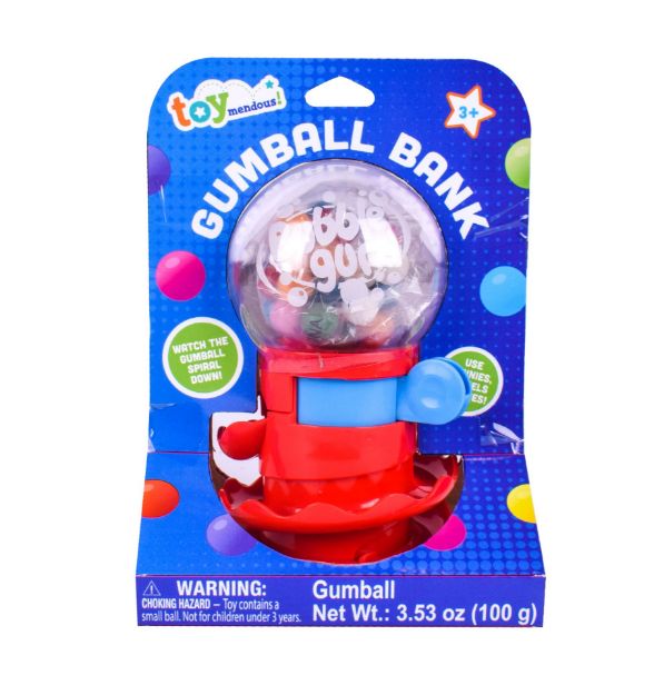 Picture of TOYMENDOUS CLASSIC GUMBALL BANK 7' TRADITIONAL GUMBALL BANK