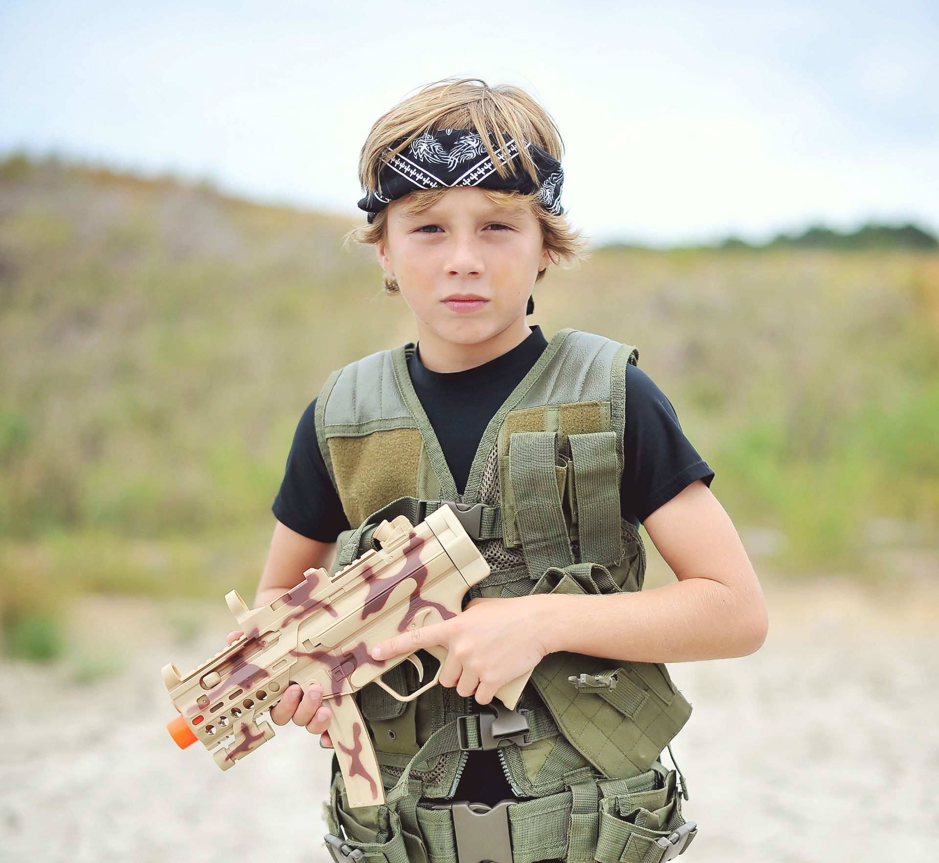 MAXX ACTION COMMANDO SERIES MINI MACHINE GUN