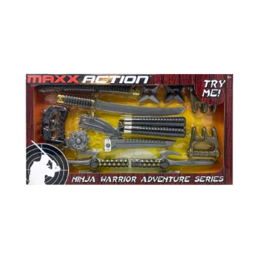 Picture of MAXX ACTION ADVENTURE PLAYSET NINJA WARRIOR DELUXE