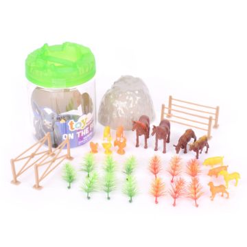 Picture of TOYMENDOUS FARM ANIMAL PLAYSET SMALL BUCKET