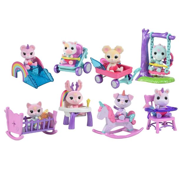 Picture of HONEY BEE ACRES RAINBOW RIDGE BABIES WITH ACCESSORIES